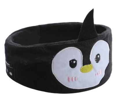 Cozy Critters Sleepy Headband – Plush Animal Sleep Mask with Bluetooth Speakers